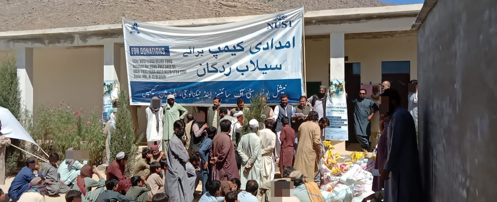 NUST Flood Relief Campaign in other areas of Balochistan